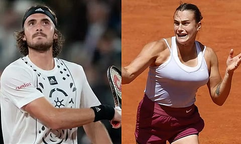 பிரெஞ்சு ஓபன் டென்னிஸ்: சிட்சிபாஸ், ஷபலென்கா 4-வது சுற்றுக்கு தகுதி