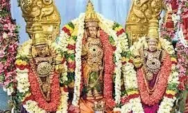 பொன்மலை சீனிவாச பெருமாள் கோவிலில் திருக்கல்யாண நிகழ்ச்சி