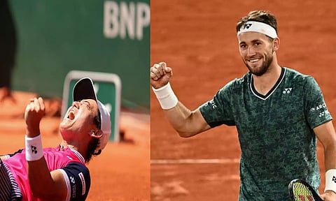 பிரெஞ்ச் ஓபன் டென்னிஸ்: நார்வே வீரர் 4-வது சுற்றுக்கு முன்னேற்றம்