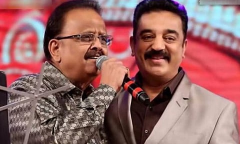 இல்லாமற் போயும் இருந்துகொண்டே இருப்பவர் என் அன்னய்யா எஸ்பிபி.. கமல் பதிவு