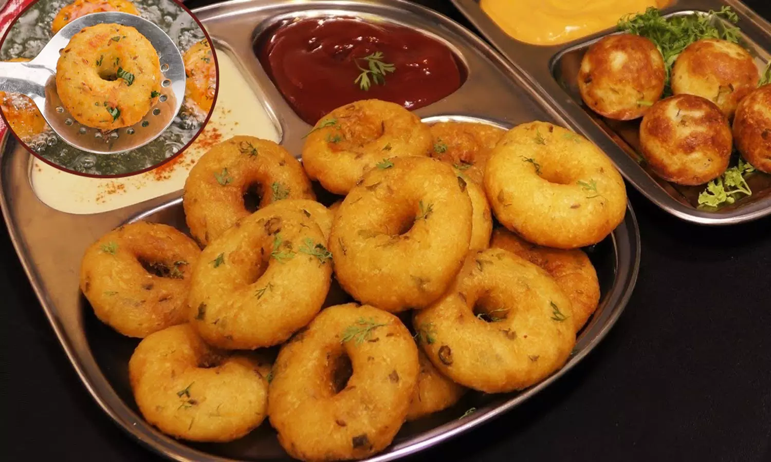 வீட்டுல அரிசி மாவு இருக்கா... வாங்க வடை செய்யலாம்...