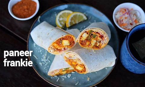 15 நிமிடத்தில் செய்யலாம் பன்னீர் பிராங்கி