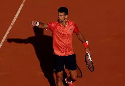 பிரெஞ்சு ஓபன் டென்னிஸ்- ஜோகோவிச் அரை இறுதிக்கு முன்னேற்றம்