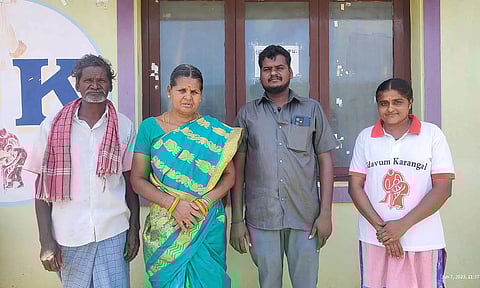 12 ஆண்டுகளுக்கு பின் கணவர், மகனை சந்தித்த ராணி.