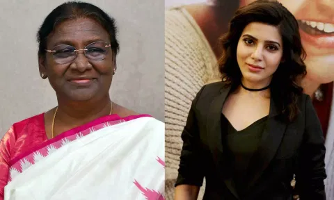 திரெளபதி முர்மு -சமந்தா