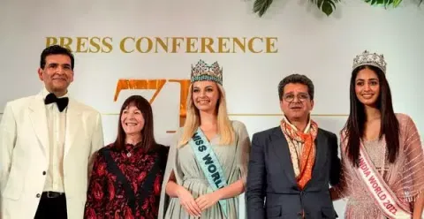 இந்தியாவில் நடைபெறும் 71-வது "மிஸ் வேர்ல்ட்" உலக அழகிப் போட்டி- அதிகாரப்பூர்வ அறிவிப்பு