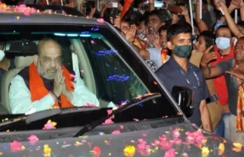 மத்திய உள்துறை அமைச்சர் அமித்ஷா இன்று சென்னை வருகை