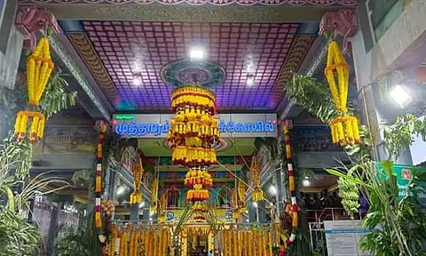 முத்தாரம்மன் கோவில் அமைப்பு