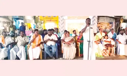 பா.ஜ.க. தெருமுனை பிரசார கூட்டம்