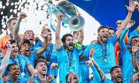 சாம்பியன்ஸ் லீக் கால்பந்து: முதல் முறையாக கோப்பையை வென்ற மான்செஸ்டர் சிட்டி