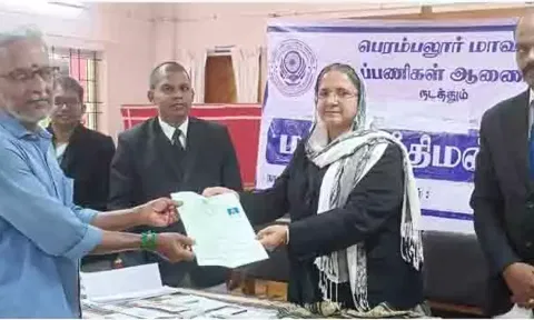 சிறப்பு மக்கள் நீதிமன்றத்தில் 5 வழக்குகளுக்கு தீர்வு