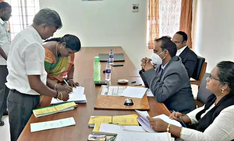 மக்கள் நீதிமன்றங்களில் 66 வழக்குகள் முடித்து வைப்பு