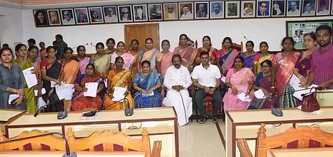 பெண் கவுன்சிலர்கள் தெலுங்கானா பயணம்