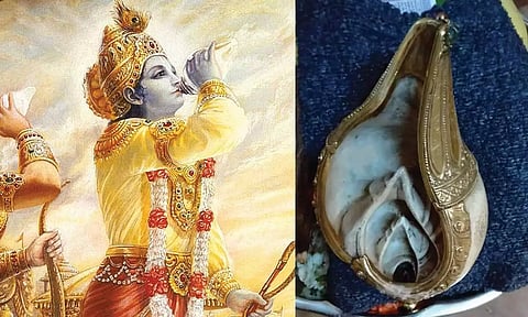 பதினாறு வகை சங்குகளில் உயர்ந்தது வலம்புரிச் சங்கு...