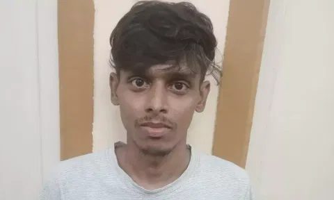 கைதான தரணிதரன்.
