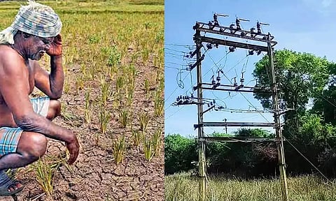மின்மாற்றி பழுதால் விவசாயிகள் அவதி
