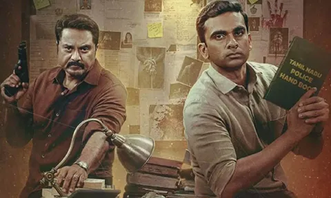 போர் தொழில் திரைப்பட வெற்றியை கேக் வெட்டி கொண்டாடிய படக்குழு
