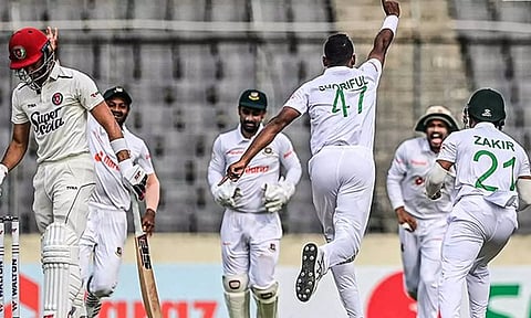 வங்காளதேசத்துக்கு எதிரான டெஸ்ட்: 3-ம் நாள் ஆட்ட நேர முடிவில் ஆப்கானிஸ்தான் 45/2