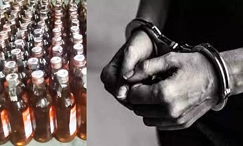 மது விற்ற 2 பேர் கைது