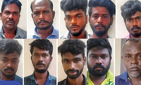 தூத்துக்குடி தெர்மல்நகர் அனல் மின்நிலையத்தில் காப்பர் குழாய் திருடிய 10 பேர் கைது