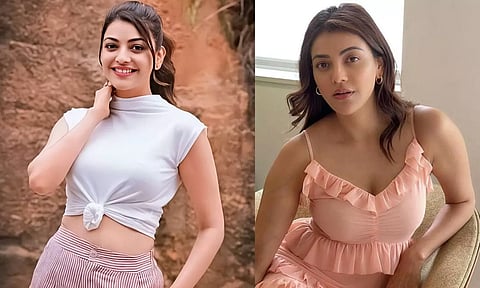 காஃபியில் குளித்த காஜல் அகர்வால்.. வைரலாகும் வீடியோ