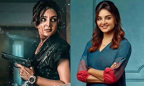 தோட்டா தெறிக்கும் ஆக்ஷன் படம்.. கூல் லுக்கில் மஞ்சு வாரியர்