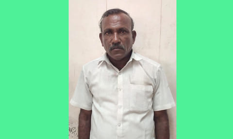 10 ஆண்டு தண்டனை விதிக்கப்பட்ட விவசாயி கோவை சிறையில் அடைப்பு