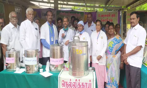 யோகா தினம்-பாரம்பரிய உணவு திருவிழா