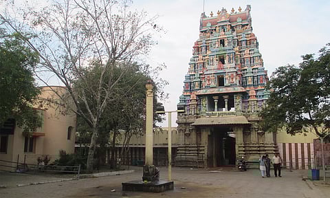 தாடிக்கொம்பு சவுந்தரராஜ பெருமாள் கோவிலில் 28-ந்தேதி கும்பாபிஷேகம்