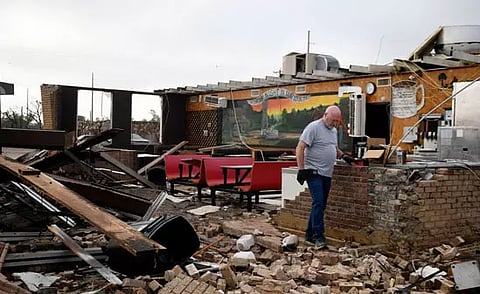 டெக்சாஸ் மாகாணத்தில் சக்திவாய்ந்த சூறாவளி- 4 பேர் பலி