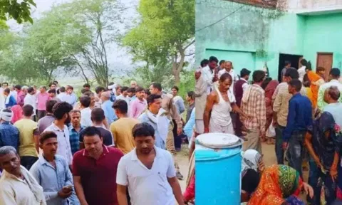 புதுமண தம்பதி உள்பட 5 பேர் வெட்டிக்கொலை- கொலையாளியும் தனக்கு தானே சுட்டு பலி