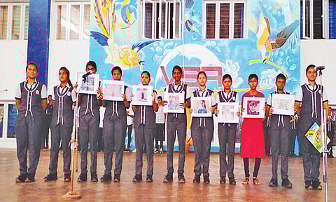 ஒலிம்பிக் தின நிகழ்ச்சி நடந்தபோது எடுத்த படம்.