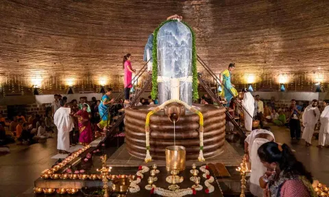 ஈஷா தியானலிங்க பிரதிஷ்டையின் 24வது ஆண்டு தினம் - பல்வேறு மத மந்திரங்கள், பாடல்கள் அர்ப்பணிப்பு