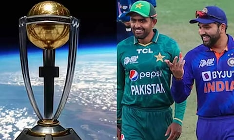 ஒருநாள் உலக கோப்பை அட்டவணை வெளியீடு- இந்திய அணி விளையாடும் போட்டிகள் விவரம்