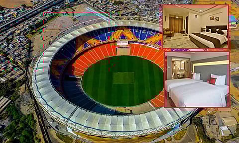 இந்தியா- பாகிஸ்தான் போட்டி: அகமதாபாத்தில் விண்ணைத் தொடும் நட்சத்திர ஓட்டல் ரூம் வாடகை