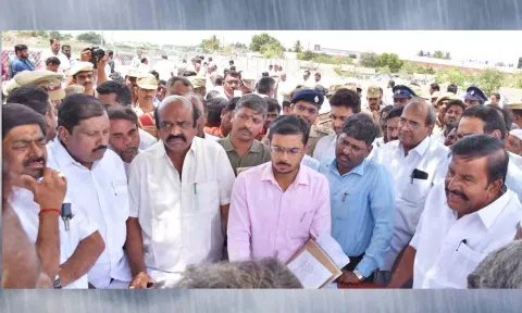 ஆய்வு செய்த&nbsp; போது எடுத்த படம்