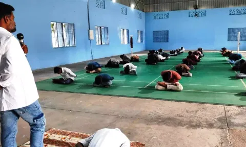 புதுக்கோட்டை மவுண்ட்சீயோன் பொறியியல்-தொழில் நுட்பக்கல்லூரியில் சர்வதேச யோகாதினம்