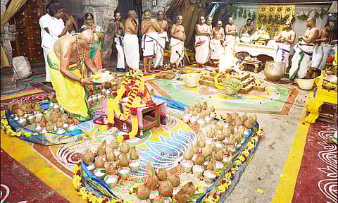 திருப்பதி கோவிந்தராஜசாமி கோவிலில் ஜேஷ்டாபிஷேகம் தொடக்கம்