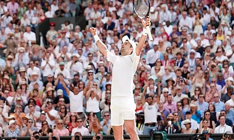 விம்பிள்டன் டென்னிஸ் நாளை தொடக்கம்: பெடரர் சாதனையை ஜோகோவிச் சமன் செய்வாரா?