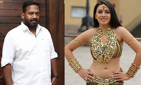 எவ்வளவு கெஞ்சியும் ஹன்சிகா காலை தடவ விடவே இல்லை.. ரோபோ சங்கர் சர்ச்சை பேச்சு