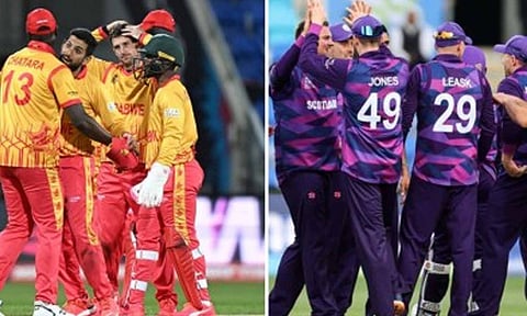 உலக கோப்பை போட்டிக்கு தகுதிபெறும் 2-வது அணி எது? ஜிம்பாப்வே, ஸ்காட்லாந்து இடையே கடும் போட்டி