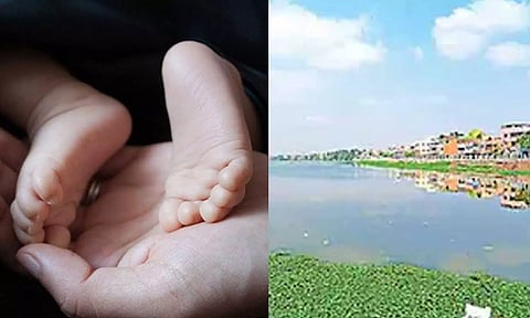 கள்ளக்காதலன் மூலம் பிறந்த குழந்தையை ஏரியில் வீசி கொன்ற தாய் கைது