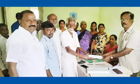 அ.தி.மு.க. நிர்வாகி போட்டியின்றி தேர்வு
