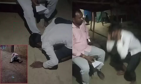 உத்தர பிரதேசத்தில் வாலிபரை தாக்கி காலணியை நாக்கால் நக்க வைத்த கொடூரம்.. போலீஸ் விசாரணை