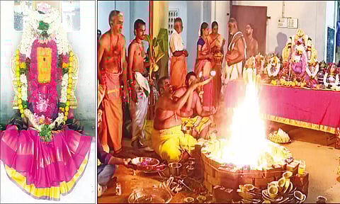 சேவூர் அங்காளம்மன் கோவில் கும்பாபிஷேக திருப்பணி தொடக்கம்