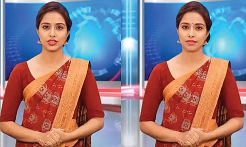பெண் அல்ல... பெண் மாதிரி: செயற்கை நுண்ணறிவு தொழில் நுட்பத்தால் செய்தி வாசிப்பாளர் உருவானது எப்படி?