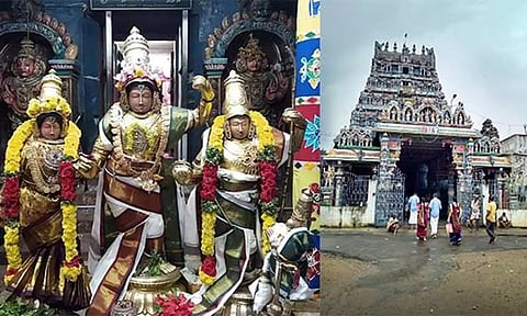 கோதண்டராமர், சீதாதேவியுடன் திருக்கல்யாண கோலத்தில் காட்சி தரும் திருக்கோவில்