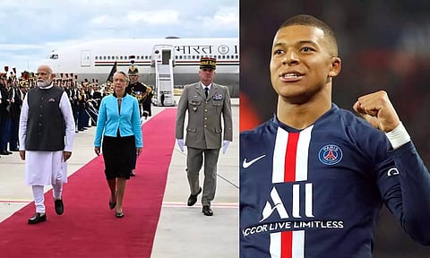 உலகின் சிறந்த கால்பந்து வீரர் எம்பாப்பே குறித்து பேசிய பிரதமர் மோடி