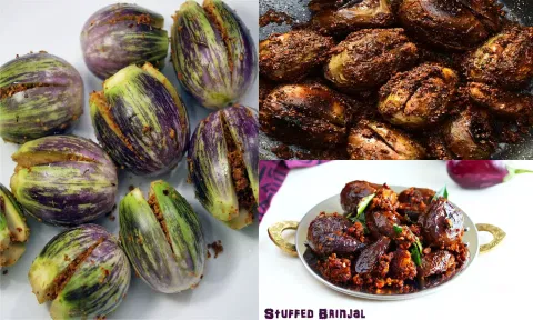 செட்டிநாடு ஸ்டைல் ஸ்டஃப்டு கத்தரிக்காய்