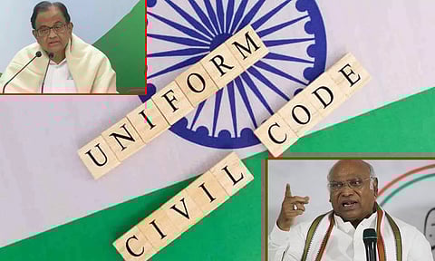 பொது சிவில் சட்டத்தில் நிலைப்பாடு என்ன?: காங்கிரஸ் உயர்மட்ட தலைவர்கள் ஆலோசனை